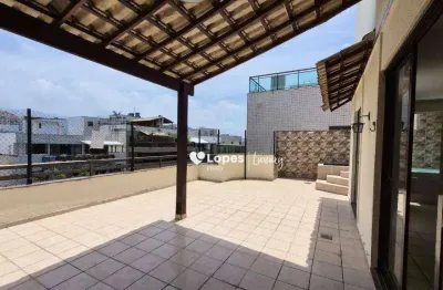 Cobertura duplex com piscina e churrasqueira em rua tranquila no Recreio