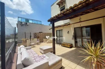 Cobertura com 4 quartos para alugar, 168 m² por r$ 7.330/mês - recreio dos bandeirantes - rio de janeiro/rj