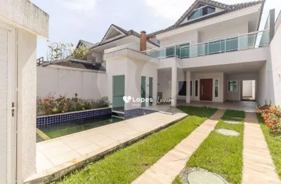 Casa com 6 quartos para alugar, 300 m² por r$ 16.957/mês - recreio dos bandeirantes - rio de janeiro/rj