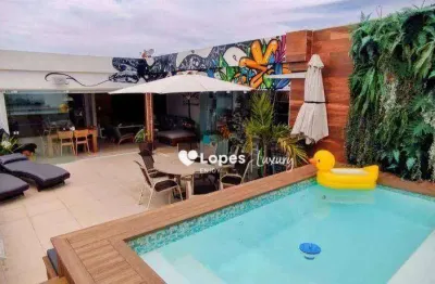 Cobertura com 3 quartos à venda, 278 m² por R$ 2.300.000 - Recreio dos Bandeirantes - Rio de Janeiro/RJ