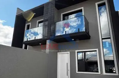 Sobrado à venda no sítio cercado – 84,50m² de conforto e acabamento impecável!