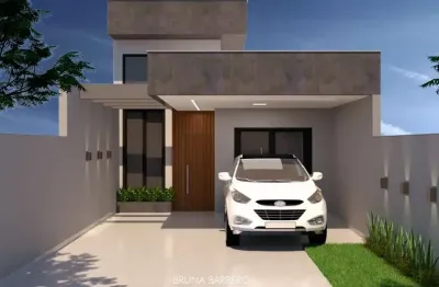 Casa para venda em maringá, parque das bandeiras, 3 dormitórios, 1 suíte, 2 banheiros, 2 vagas