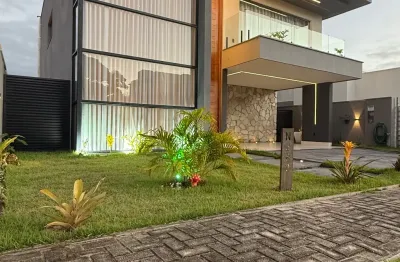 Excelente casa duplex  4/4 com piscina condomínio yby natureza