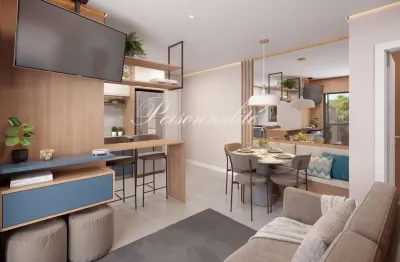 Apartamento para venda em são josé dos pinhais, pedro moro, 2 dormitórios, 1 suíte, 2 banheiros, 1 vaga