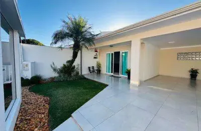 Casa à venda em cascavel, recanto tropical - 355.60 m² - churrasqueira, piscina e varanda gourmet