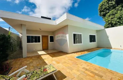 Casa com piscina a venda no bairro claudete em cascavel