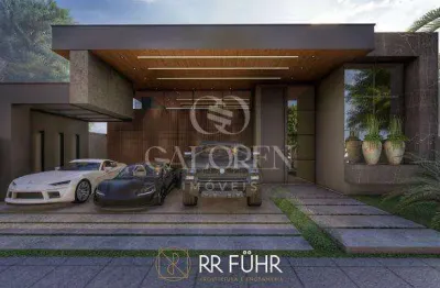 Casa no tropical em cascavel  3 suítes, churrasqueira e garagem para 5 carros