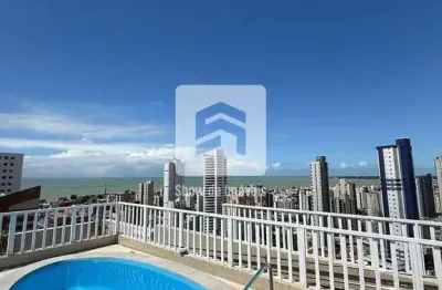 Apartamento com vista para o mar – 4 quartos e localização nobre em manaíra! joão pessoa, pb