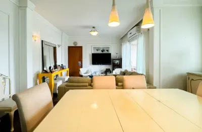 Pulquérrimo! apartamento c/04 dormts, 03 suítes, 02 garagens escriturada, semimobiliado , estuda-se imóvel de menor valor!
