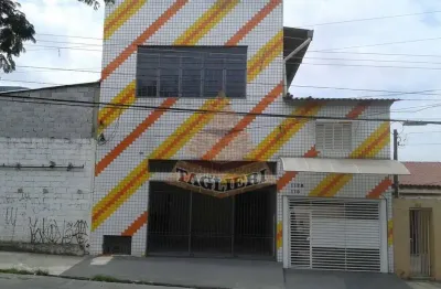 Salão comercial + sobrado 4 dormitórios - cidade líder