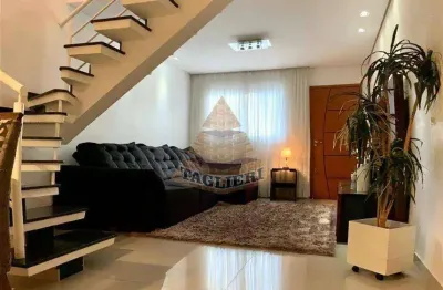 Ótimo sobrado 3 dormitórios, 1 suite, 1 lavabo, 100 metros, 2 vagas,