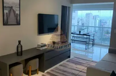 Apto anália franco. mobiliado, envidraçamento, cooktop, ar condicionado