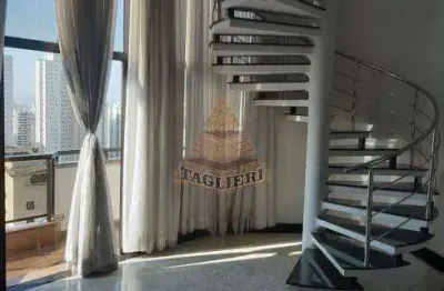 Cobertura duplex tatuapé com sala 2 ambientes com sacada e piscina