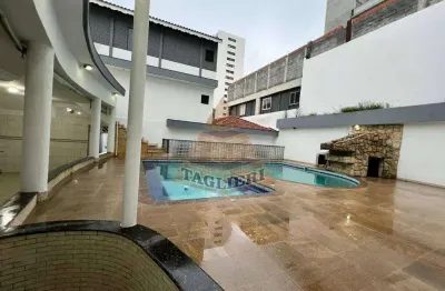 Terreno  de 688 mts² com  amplo sobrado com piscina-v prudente/ linha verde