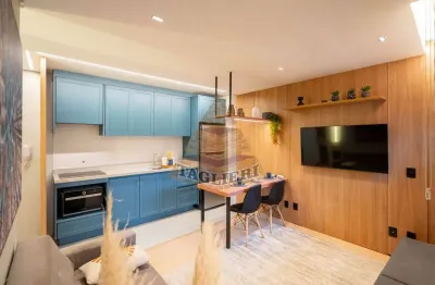 Studio 1 dormitório. vila carrão. fotos decorado meramente ilustrativa