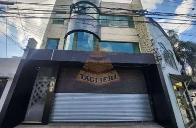 Salão comercial 283m2. vão livre, mezanino. tatuapé