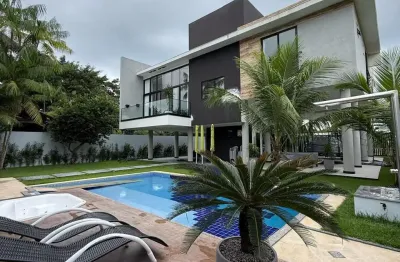 Casa em condomínio fechado com 4 quartos à venda na Avenida Sócrates Bonfim, s/n, Ponta Negra, Manaus