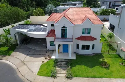 Casa em condomínio fechado com 5 quartos à venda na Alameda Carlota Bonfim, s/n, Ponta Negra, Manaus