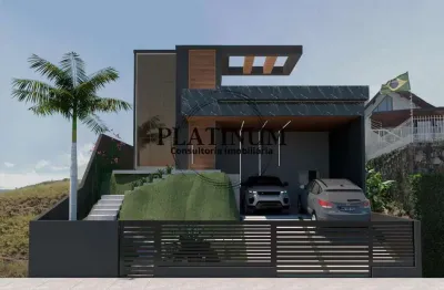 Casa para venda em palhoça, pedra branca, 3 dormitórios, 1 suíte, 1 banheiro, 2 vagas