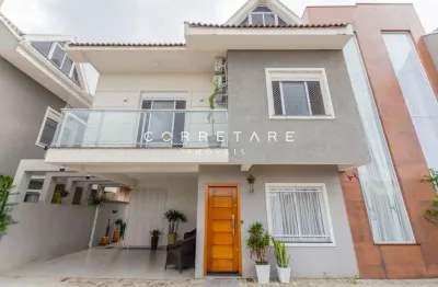 Casa em condomínio fechado com 3 quartos à venda em santa felicidade, curitiba , 172 m2 por r$ 1.299.999