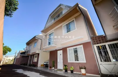 Casa em condomínio fechado com 3 quartos à venda na rua rosina sanson pereira pinto, uberaba, curitiba, 155 m2 por r$ 565.000