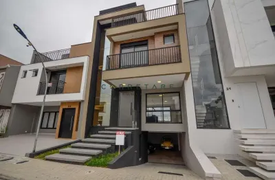 Casa em condomínio fechado com 3 quartos à venda no pinheirinho, curitiba , 252 m2 por r$ 1.550.000