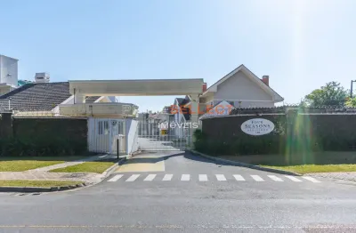 Terreno em condomínio fechado à venda na rua antônio turíbio teixeira braga, santa felicidade, curitiba por r$ 1.000.000