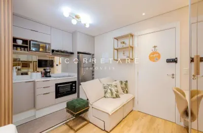 Kitnet / stúdio à venda na rua bárbara cvintal, 280, mossunguê, curitiba, 25 m2 por r$ 409.000
