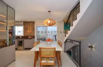 Casa em condomínio fechado com 3 quartos à venda no bom retiro, curitiba , 191 m2 por r$ 1.489.000