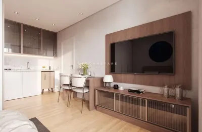 Kitnet / stúdio à venda no cristo rei, curitiba , 31 m2 por r$ 395.940