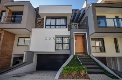 Casa em condomínio fechado com 3 quartos à venda no pinheirinho, curitiba , 204 m2 por r$ 1.590.000