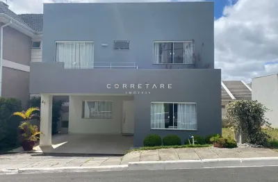 Casa em condomínio fechado com 4 quartos à venda no santa cândida, curitiba , 180 m2 por r$ 1.380.000