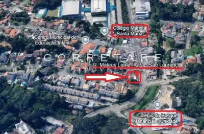 Terreno à venda no São Lourenço, Curitiba , 1218 m2 por R$ 3.149.000
