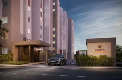 Apartamento 2 quartos no gran vic serrano – entrada facilitada,  bairro borba gato
