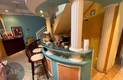 Sobrado para locação em guarulhos, parque primavera, 3 dormitórios,