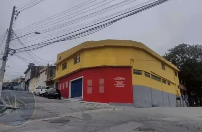 Salão comercial para locação em guarulhos, vila rio, 2 banheiros