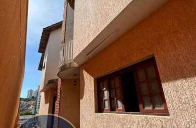 Sobrado para locação em guarulhos, vila tijuco, 3 dormitórios, 1 su