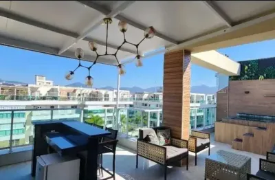 Vendo  Cobertura co m 148 m²  3 Quartos sendo 2 suítes no CONDOMÍNIO PRIVATE  AQUA  E GOURMET  RESIDENCES