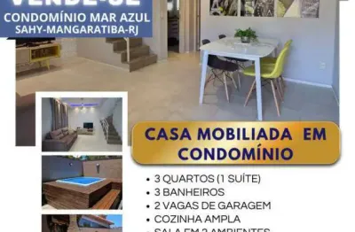 Casa em condomínio fechado com 3 quartos à venda na Avenida Vale Do Sahy, SN, Sahy, Mangaratiba