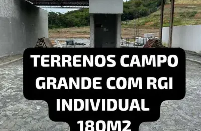 Terrnos / Lotes Residenciais c/ RGI INDIVIDUAL- Campo Grande