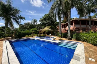 Chácara paradisíaca à venda em valinhos, com 5 dormitórios (3 suítes) e lazer completo