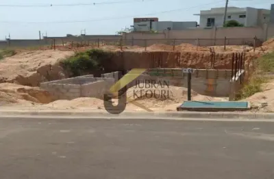 Terreno para venda no condomínio bella italia com planta aprovada com 245 metros e obra iniciada .