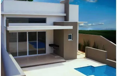 Casa em condomínio à venda em valinhos, 3 suítes com closet, piscina com spa