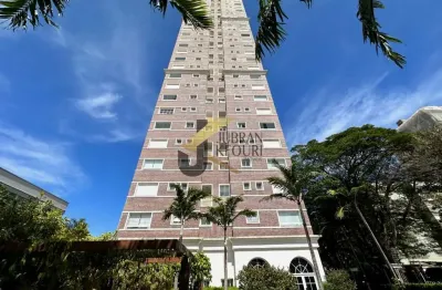 Apartamento à venda no cambuí, sala de jantar e estar com pé direito duplo, lavabo, suíte com varanda