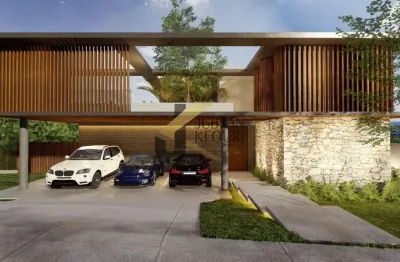 Casa em condomínio à venda em sousas - campinas, com 5 suítes (1 máster), lazer comum e garagem para 5 carros.