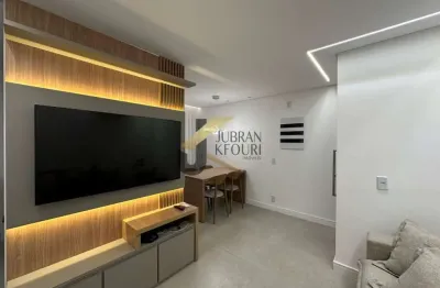 Apartamento novo, mobiliado, decorado e equipado à venda no bosque - campinas, com 1 suíte, lavado, closet, garagem coberta e automação.