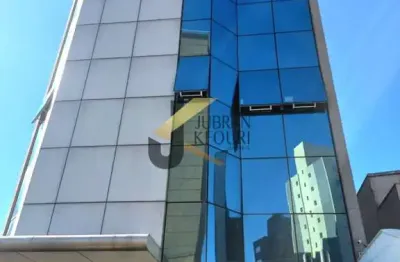 Sala comercial para aluguel no cambuí - campinas, com 71 m², recepção, escritórios, copa, banheiros e duas garagens.