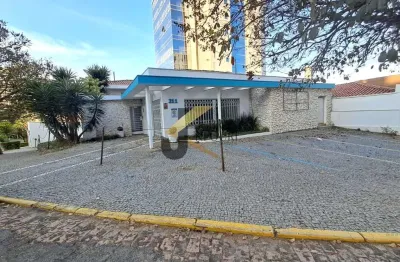 Casa comercial de esquina para aluguel no cambuí - campinas, com recepção, 10 salas, vários banheiros e estacionamento para 10 carros.