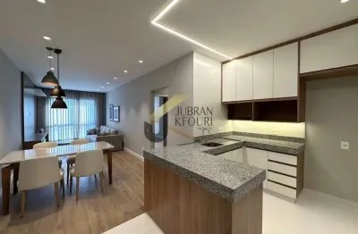 Apartamento novo, decorado e mobiliado, para aluguel no parque nova campinas, com 2 suítes, lazer comum  e 2 garagens.