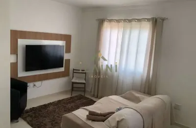 Apartamento á venda semi-mobiliado com 2 dormitórios e com vaga de garagem coberta bairro areias camboriú sc